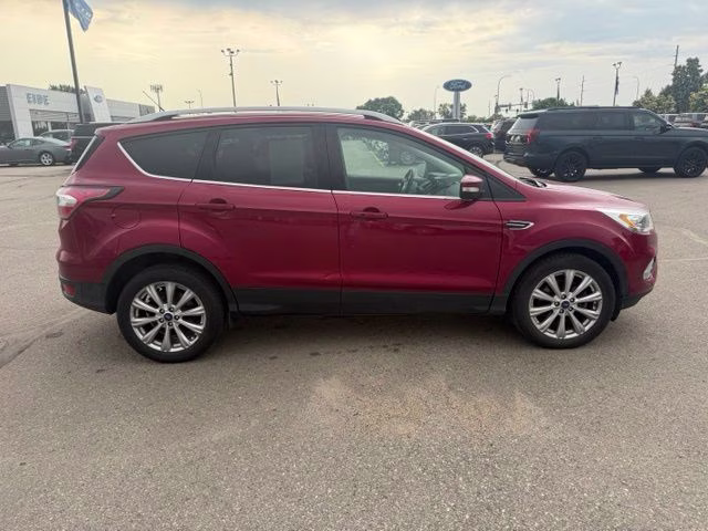 2017 Ruby Red Metallic Tinted Clearcoat Ford Escape Titanium 4X4 SUV