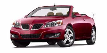 2009 Black Pontiac G6 GT FWD Convertible