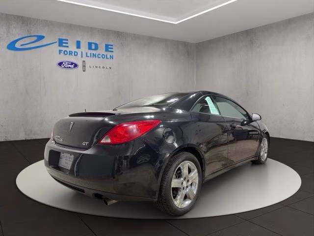 2009 Carbon Black Metallic Pontiac G6 GT FWD Convertible