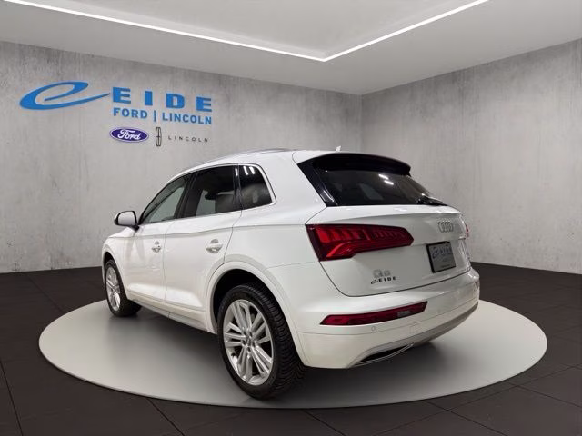 2020 Ibis White Audi Q5 45 Premium Plus AWD SUV