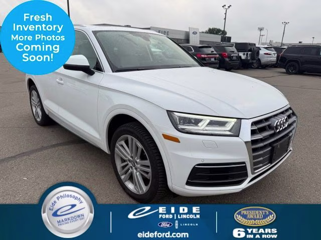 2020 Ibis White Audi Q5 45 Premium Plus AWD SUV