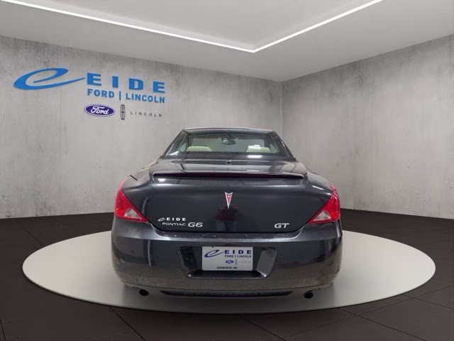 2009 Carbon Black Metallic Pontiac G6 GT FWD Convertible