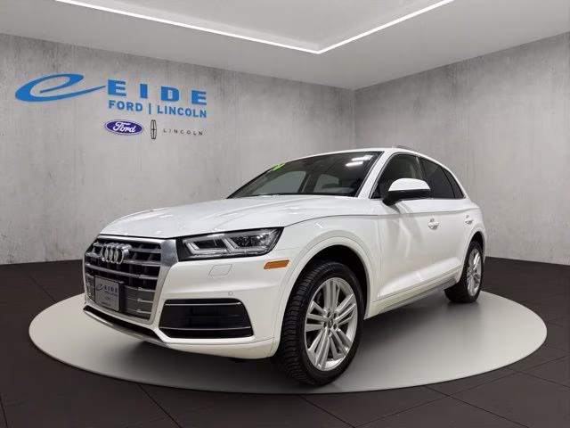 2020 Ibis White Audi Q5 45 Premium Plus AWD SUV