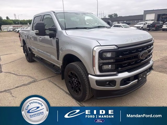 2024 Silver Metallic Ford Super Duty F-250 SRW Lariat 4X4 Truck