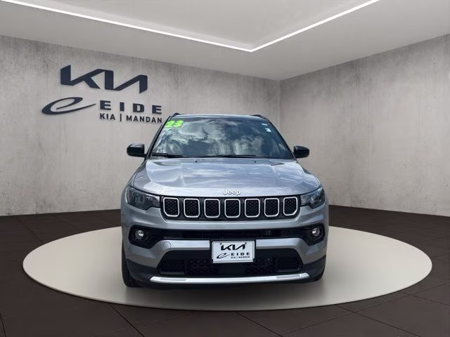 2023 Billet Silver Metallic Clearcoat Jeep Compass Limited 4X4 SUV