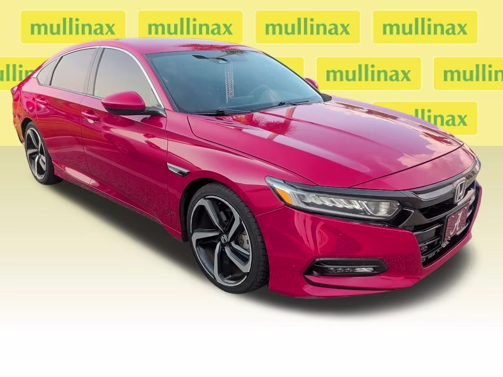2020 Radiant Red Metallic Honda Accord Sport FWD Sedan