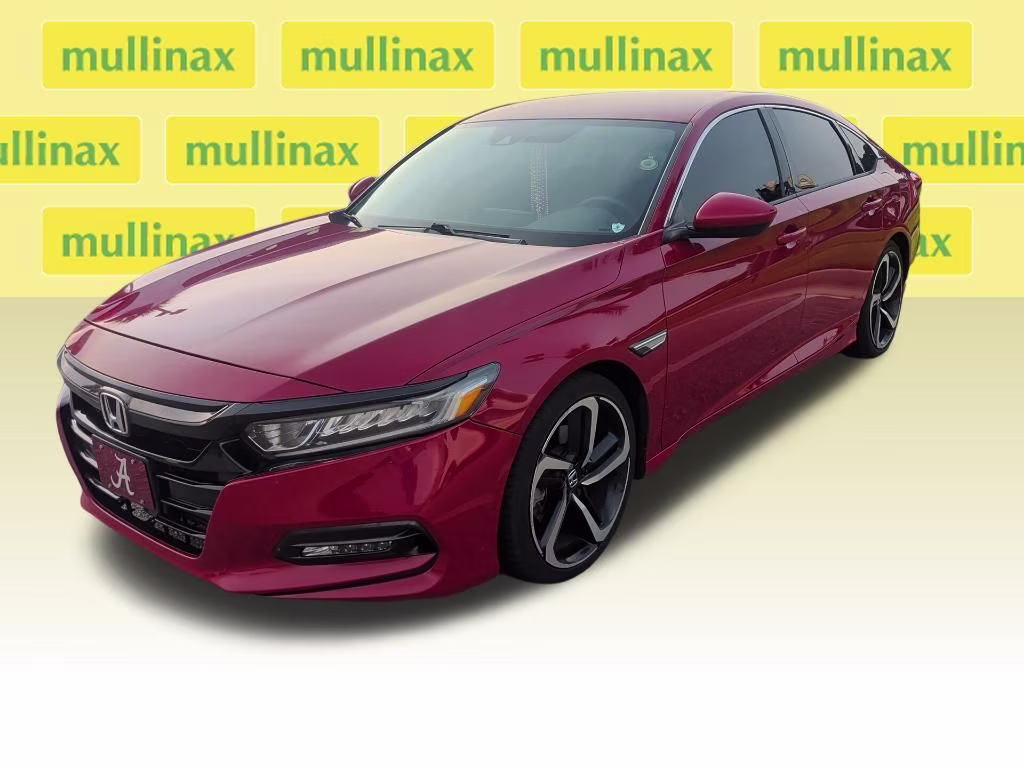 2020 Radiant Red Metallic Honda Accord Sport FWD Sedan