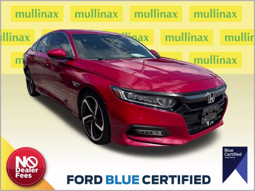 2020 San Marino Red Honda Accord Sport FWD Sedan