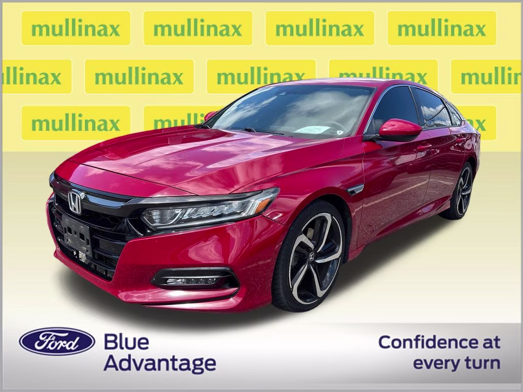 2020 San Marino Red Honda Accord Sport FWD Sedan