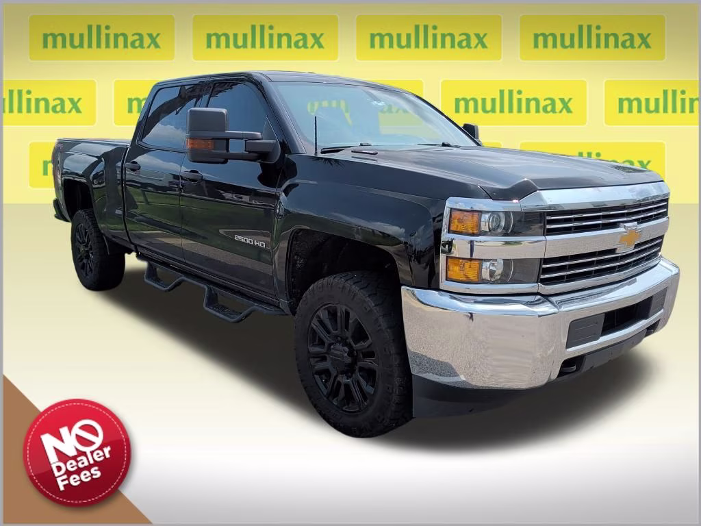 2017 Black Chevrolet Silverado 2500HD Work Truck 4X4 Truck