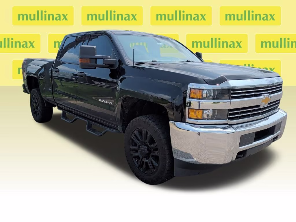 2017 Black Chevrolet Silverado 2500HD Work Truck 4X4 Truck