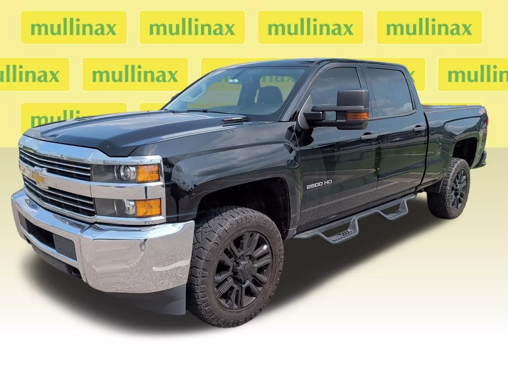 2017 Black Chevrolet Silverado 2500HD Work Truck 4X4 Truck