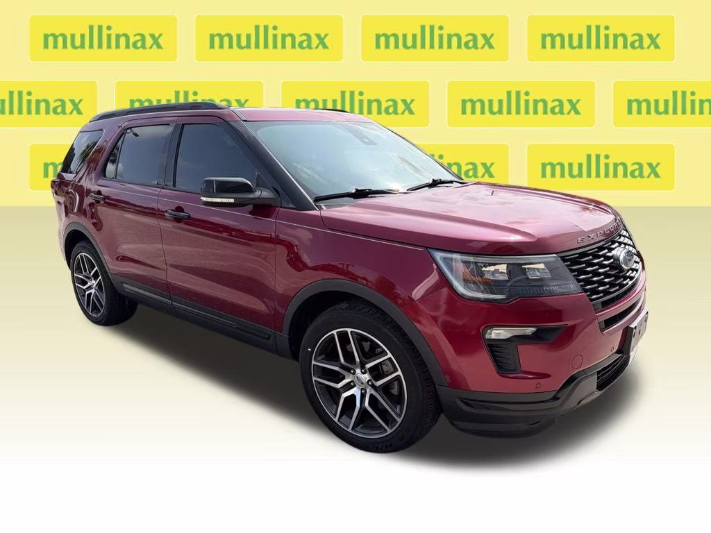 2018 Ruby Red Ford Explorer Sport 4X4 SUV