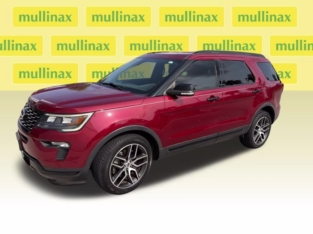 2018 Ruby Red Ford Explorer Sport 4X4 SUV