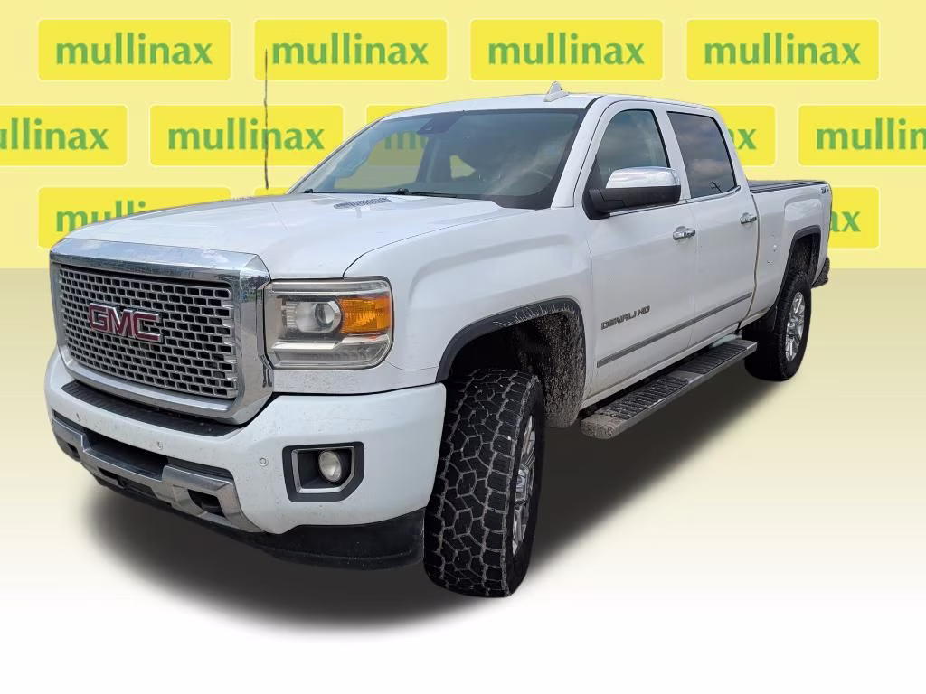 2015 Summit White GMC Sierra 2500HD Denali 4X4 Truck