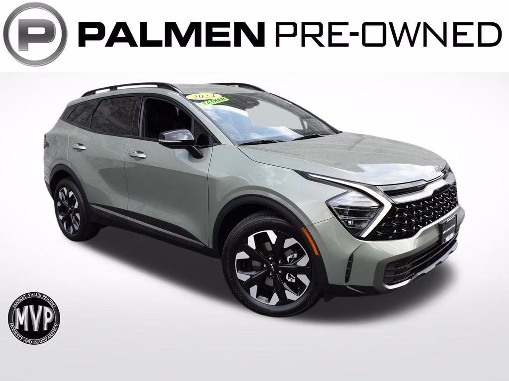 2024 Jungle Green Kia Sportage X-Line AWD SUV