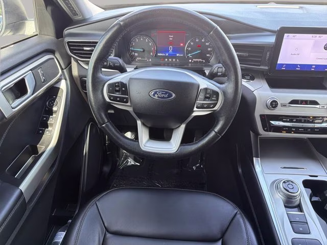 2023 Gray Metallic Ford Explorer XLT RWD SUV