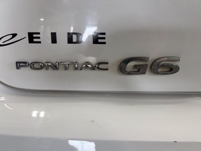 2007 Frosty (White) Pontiac G6 GT FWD Sedan