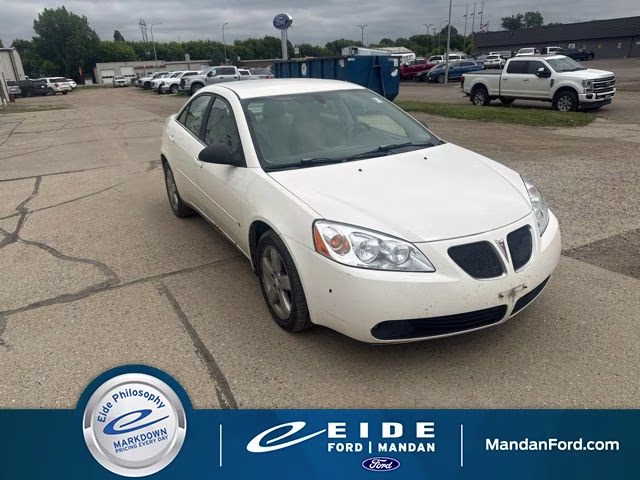 2007 White Pontiac G6 GT FWD Sedan