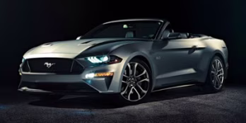 2019 Blue Ford Mustang EcoBoost Premium RWD Convertible