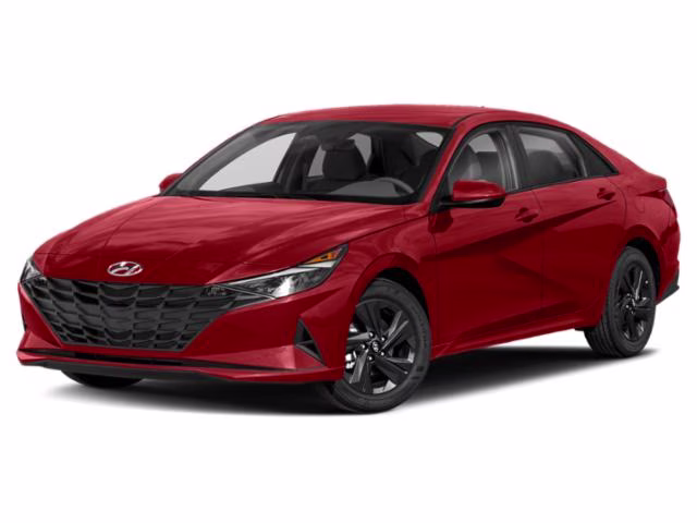 2023 Ultimate Red Hyundai Elantra SEL FWD Sedan