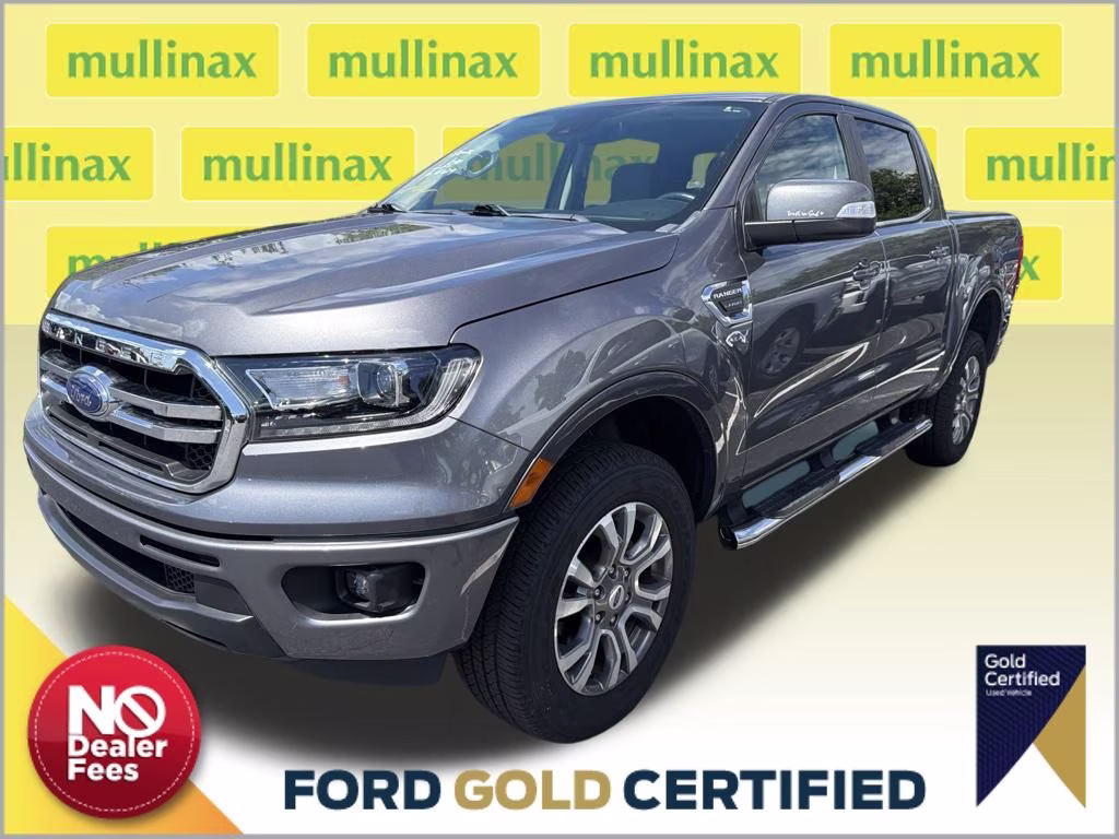 2021 Gray Metallic Ford Ranger Lariat RWD Truck