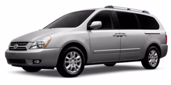 2009 Velvet Blue Kia Sedona EX FWD Van