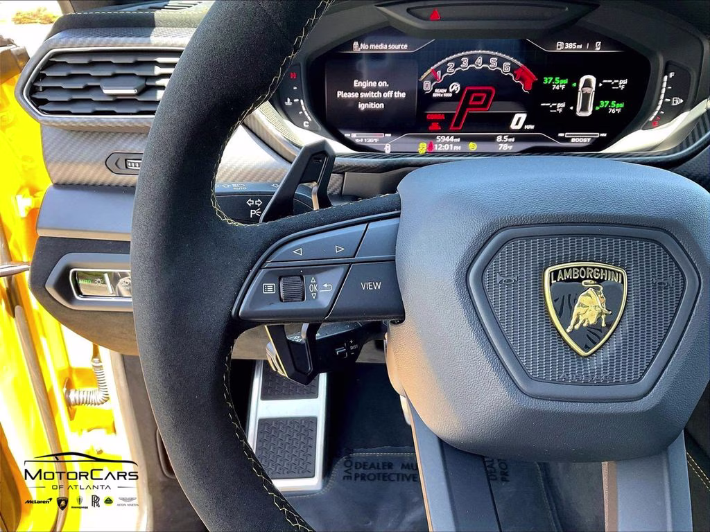2023 Giallo Auge Metallic Lamborghini Urus Performante Carbon Hood + Night Vision Spec AWD SUV