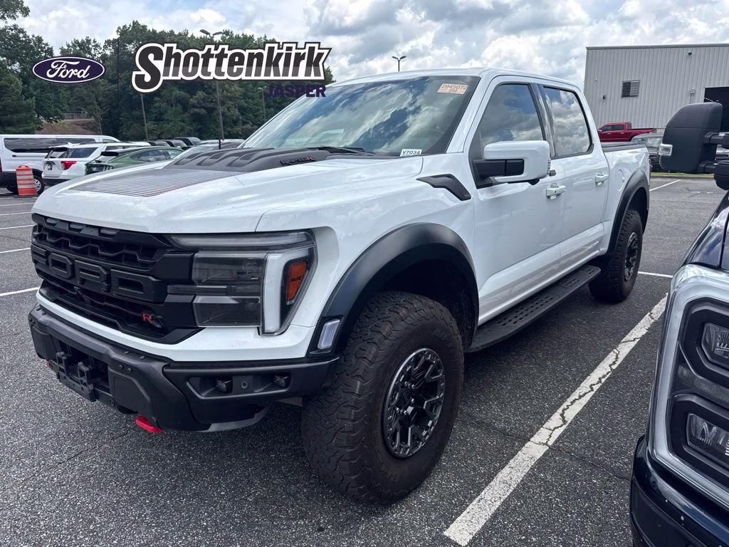 2025 Oxford White Ford F-150 Raptor 4X4 Truck