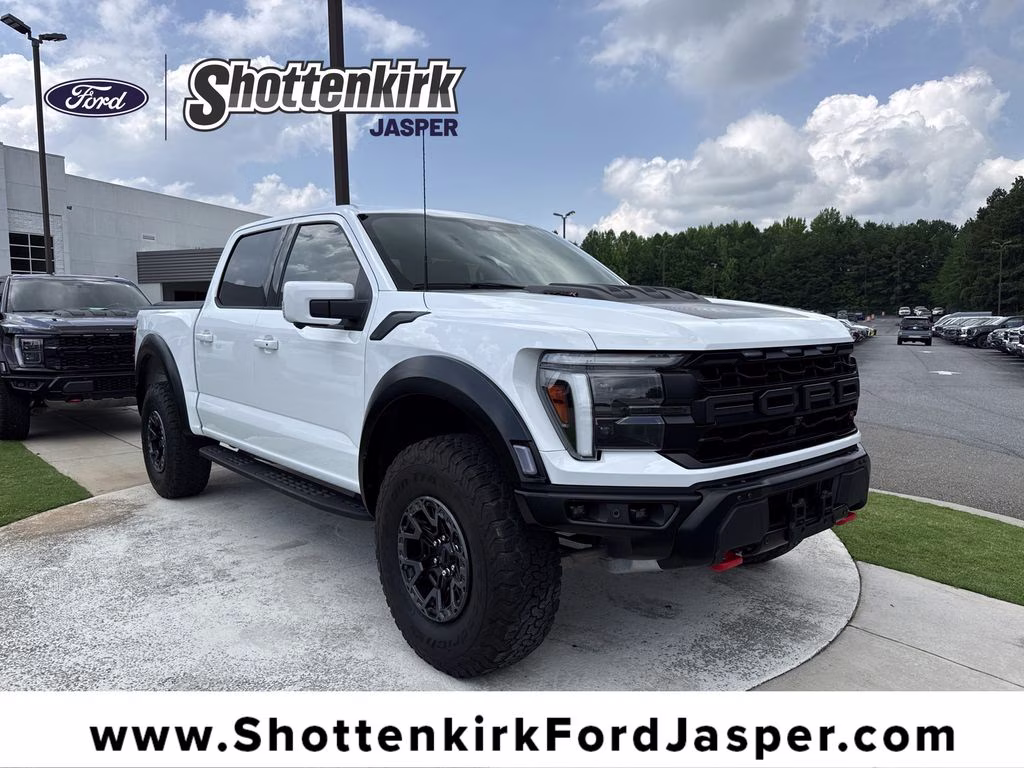 2025 Oxford White Ford F-150 Raptor 4X4 Truck