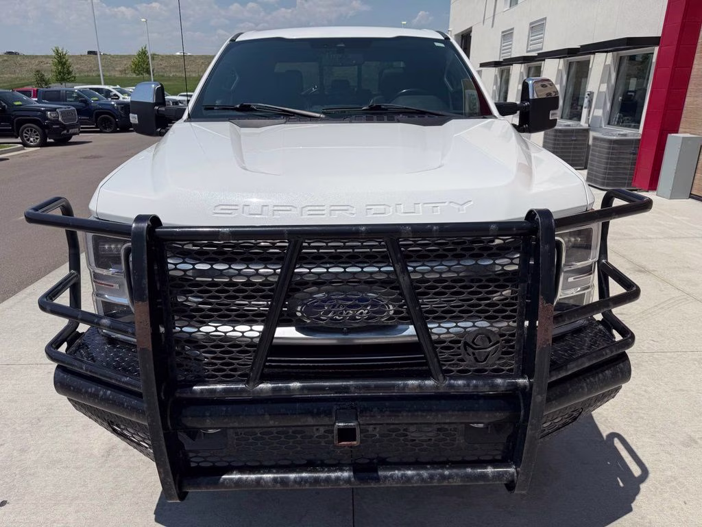 2021 Star White Metallic Tri-Coat Ford Super Duty F-250 SRW Platinum 4X4 Truck