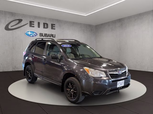 2016 Dark Gray Metallic Subaru Forester 2.5i Premium AWD SUV