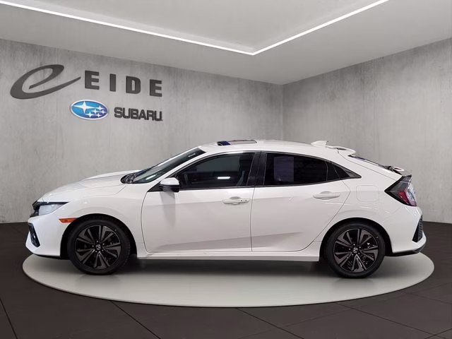 2017 White Orchid Pearl Honda Civic EX FWD Hatchback