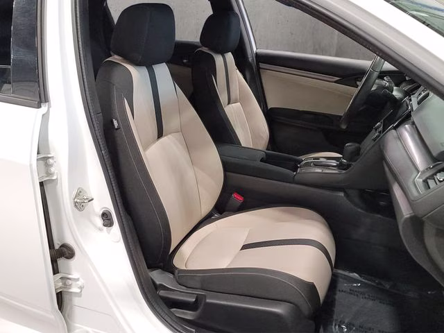 2017 White Orchid Pearl Honda Civic EX FWD Hatchback
