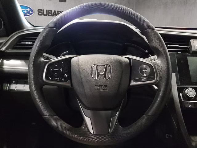 2017 White Orchid Pearl Honda Civic EX FWD Hatchback