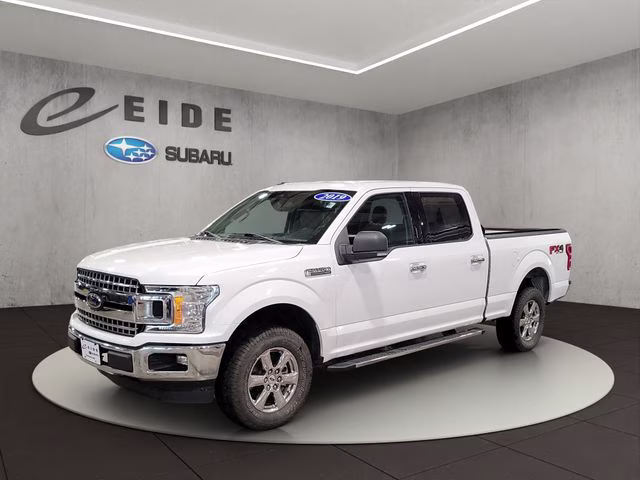 2019 Oxford White Ford F-150 XLT 4X4 Truck