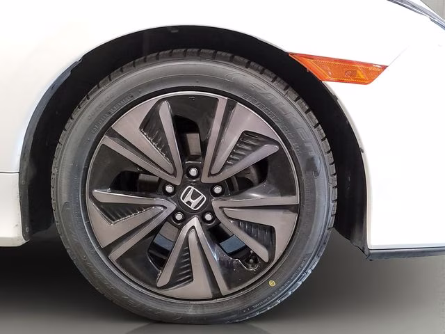 2017 White Orchid Pearl Honda Civic EX FWD Hatchback