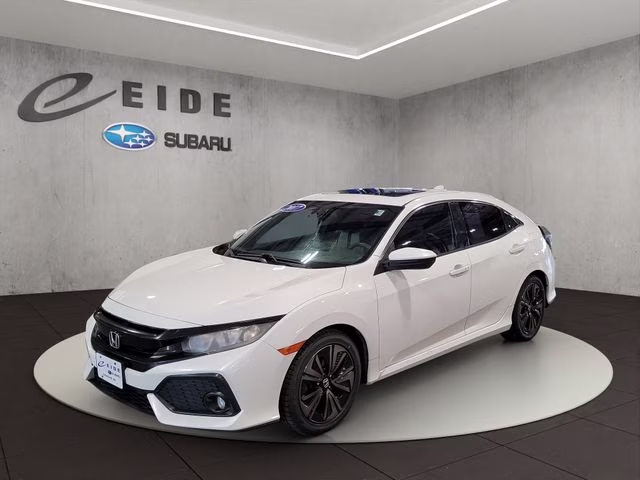 2017 White Orchid Pearl Honda Civic EX FWD Hatchback