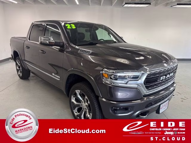 2023 Granite Crystal Metallic Clearcoat Ram 1500 Limited 4X4 Truck