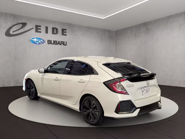 2017 White Orchid Pearl Honda Civic EX FWD Hatchback