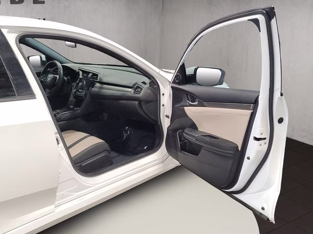 2017 White Orchid Pearl Honda Civic EX FWD Hatchback