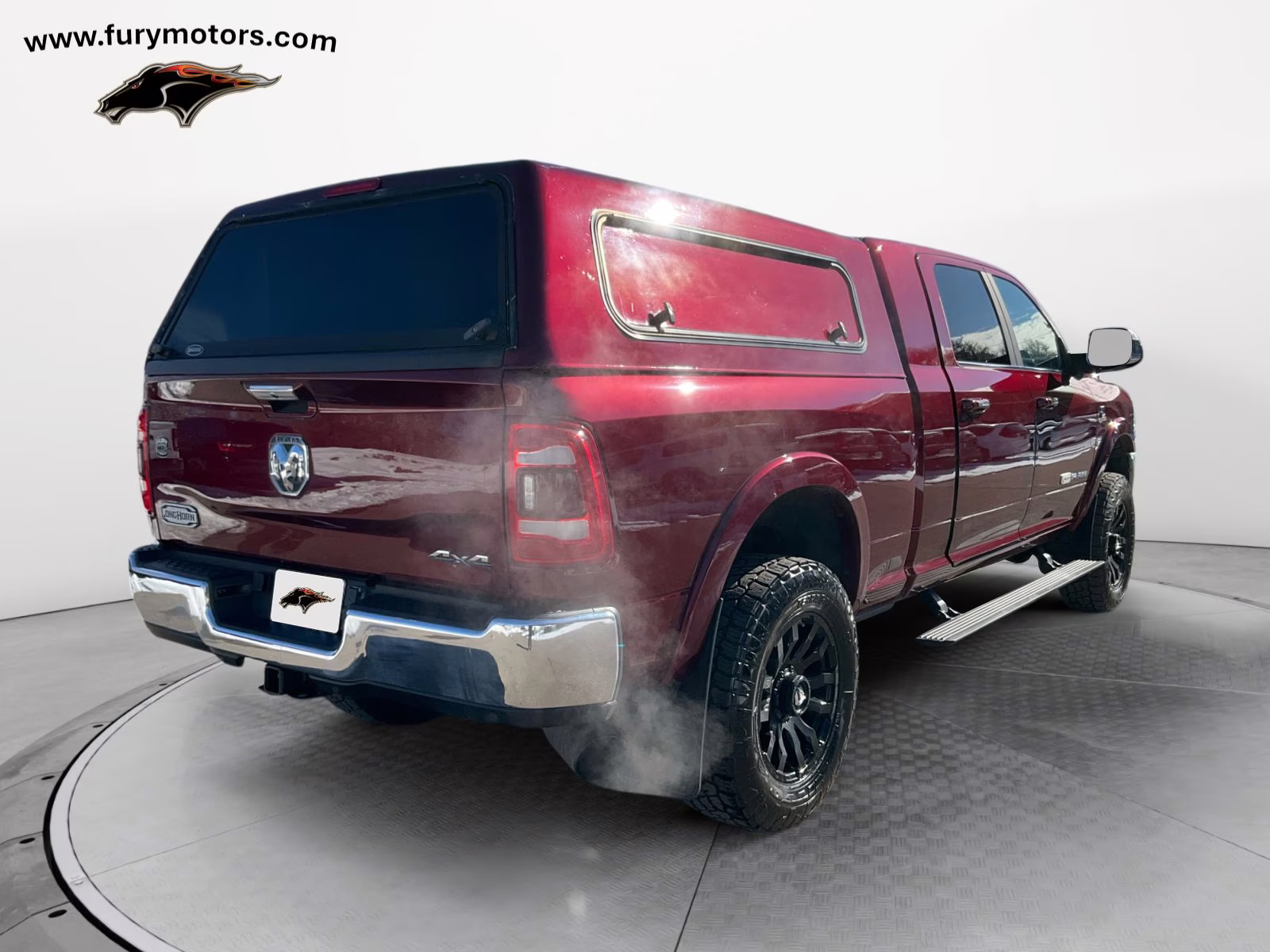 2022 Delmonico Red Pearlcoat Ram 3500 Limited Longhorn 4X4 Truck