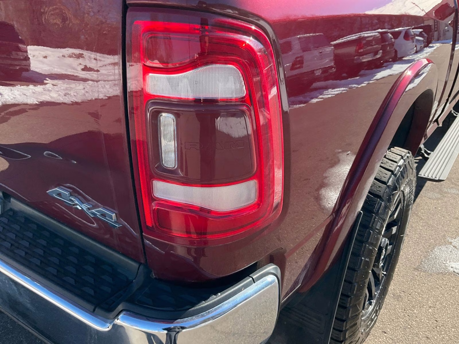 2022 Delmonico Red Pearlcoat Ram 3500 Limited Longhorn 4X4 Truck