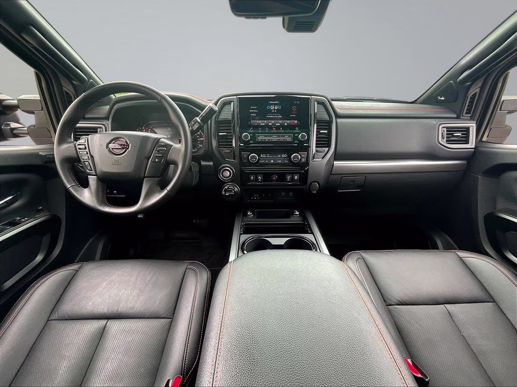 2024 Deep Blue Pearl Nissan Titan XD PRO-4X 4X4 Truck