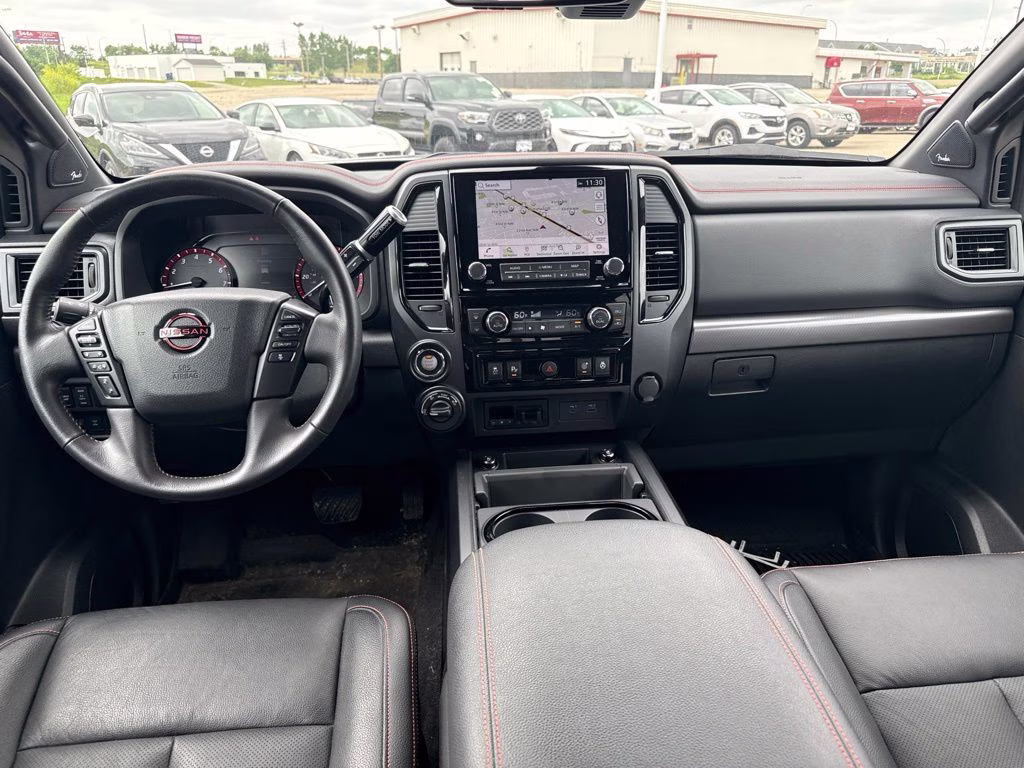 2024 Deep Blue Pearl Nissan Titan XD PRO-4X 4X4 Truck