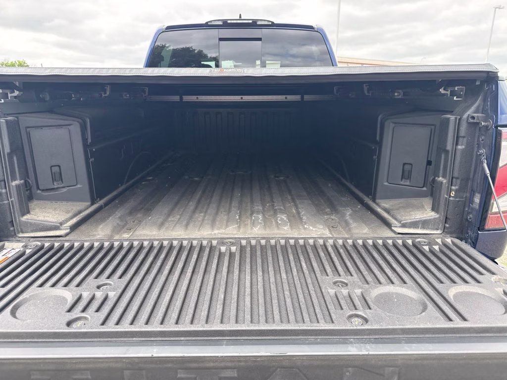 2024 Deep Blue Pearl Nissan Titan XD PRO-4X 4X4 Truck