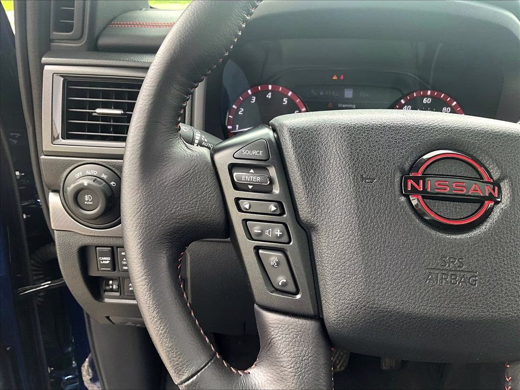 2024 Deep Blue Pearl Nissan Titan XD PRO-4X 4X4 Truck