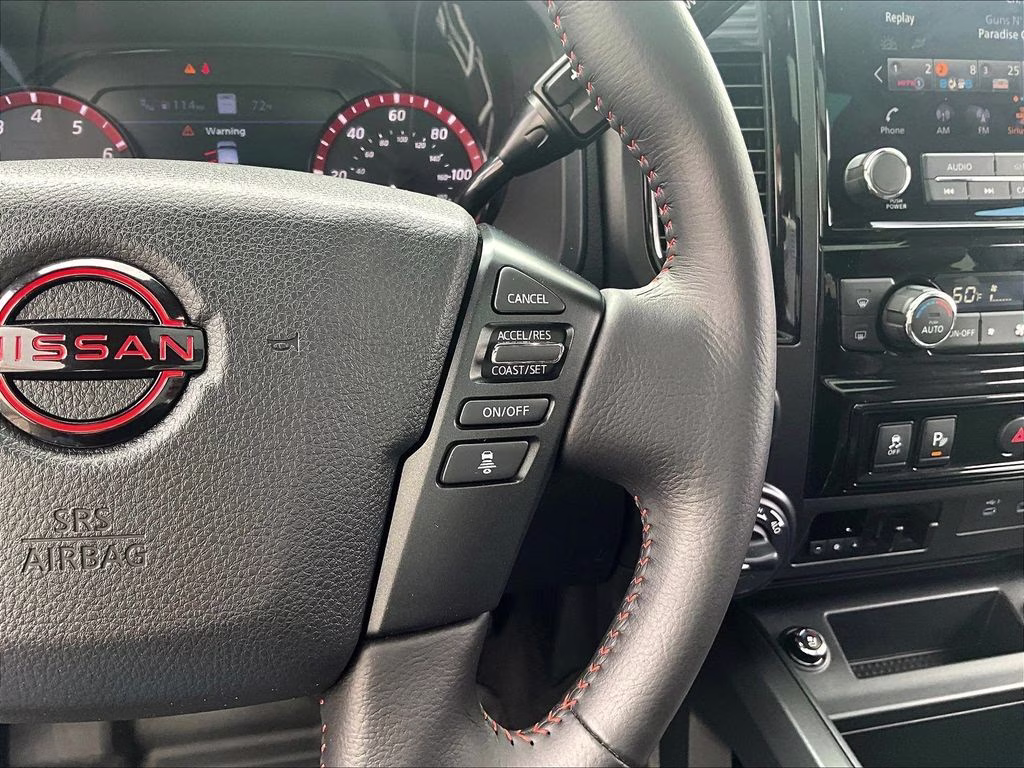 2024 Deep Blue Pearl Nissan Titan XD PRO-4X 4X4 Truck