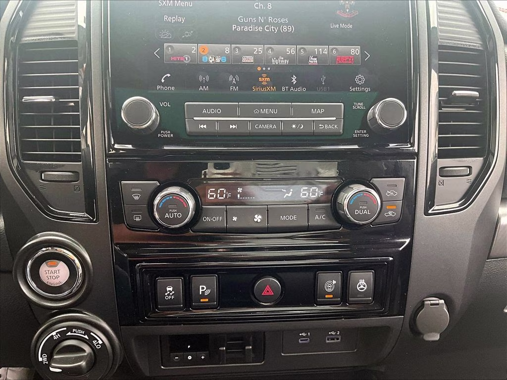 2024 Deep Blue Pearl Nissan Titan XD PRO-4X 4X4 Truck