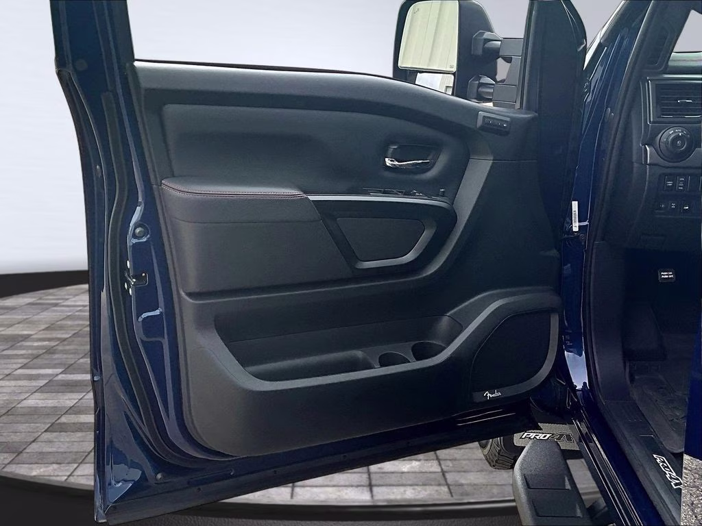 2024 Deep Blue Pearl Nissan Titan XD PRO-4X 4X4 Truck